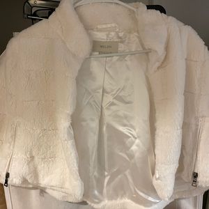 BHLDN Maxime Faux Fur Wrap